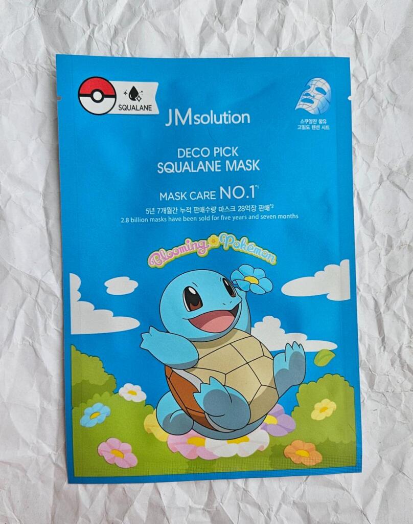 JMsolution Deco Pick Squalane Mask Увлажняющая тканевая маска со скваланом