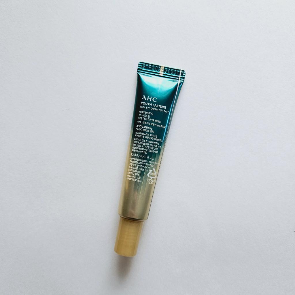 AHC Youth Lasting Real Eye Cream Омолаживающий крем для век с 9 видами коллагена