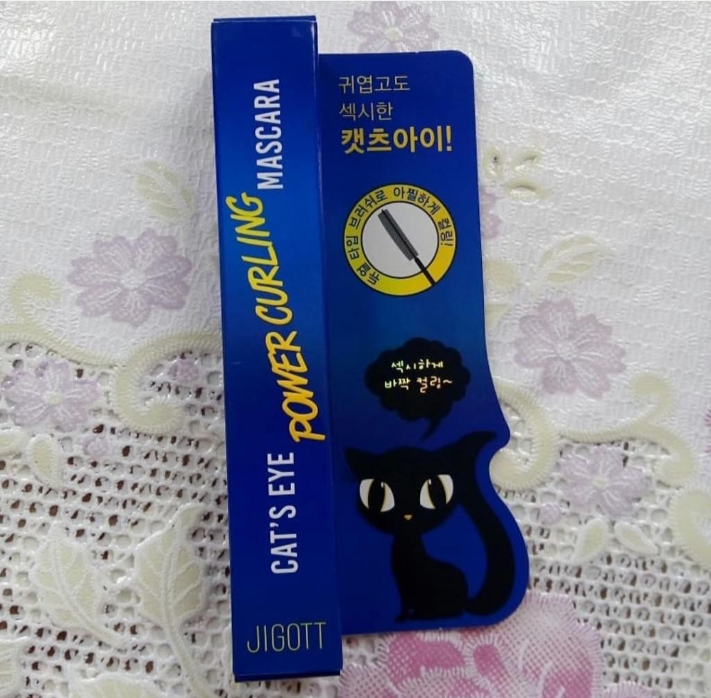 Cat’s Eye Power Curling Mascara Jigott Тушь для ресниц подкручивающая.