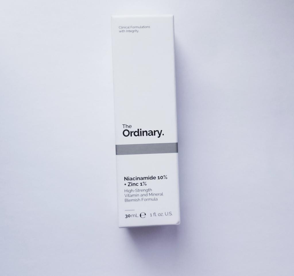 The ordinary Niacinamide 10% + Zinc 1% Серум для жирной и проблемной кожи.