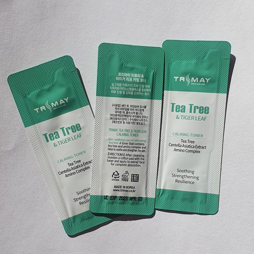 Trimay Tea Tree & Tiger Leaf Calming Toner Успокаивающий тонер с чайным деревом 