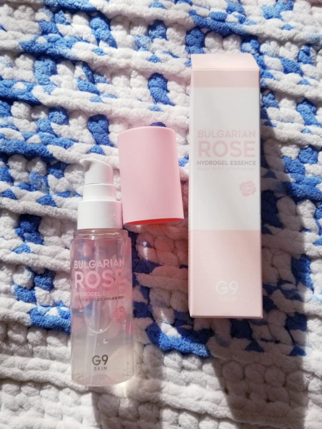 G9Skin Bulgarian Rose Hydrogel Essence Гидрогелевая эссенция с экстрактом болгарской розы