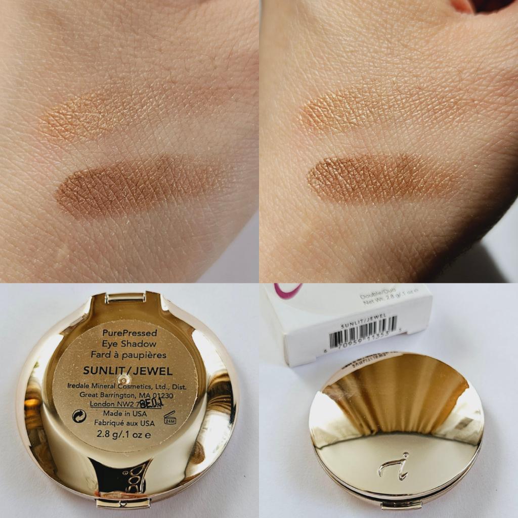 Jane Iredale PurePressed Eye Shadow Sunlit Jewel Минеральные тени для век двойные - Солнечные блики