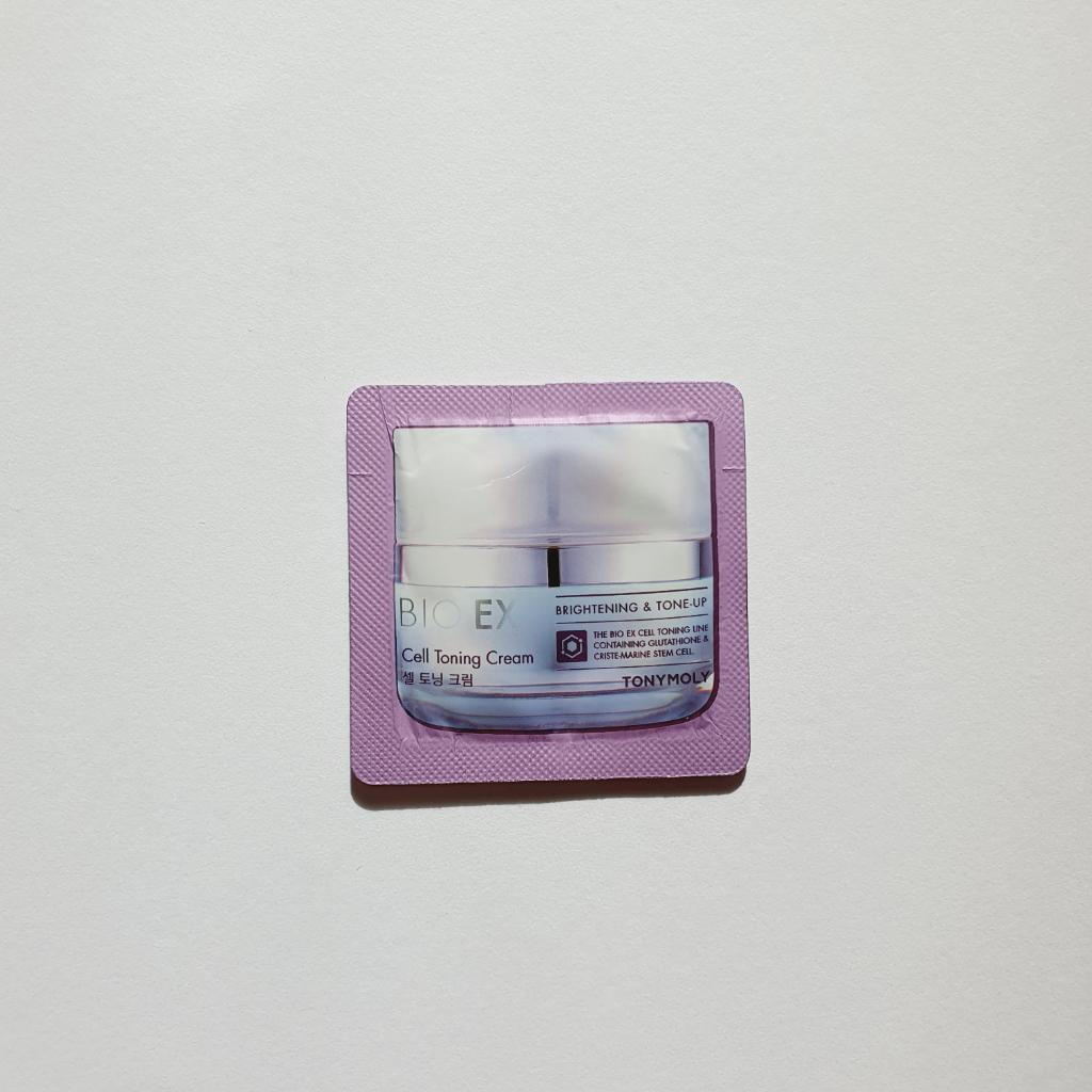 TONY MOLY Bio EX Cell Toning Cream Осветляющий крем для лица.