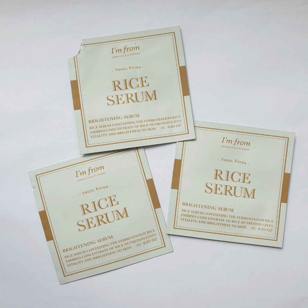 I'm from Rice Serum Ферментированная осветляющая сыворотка с экстрактом риса