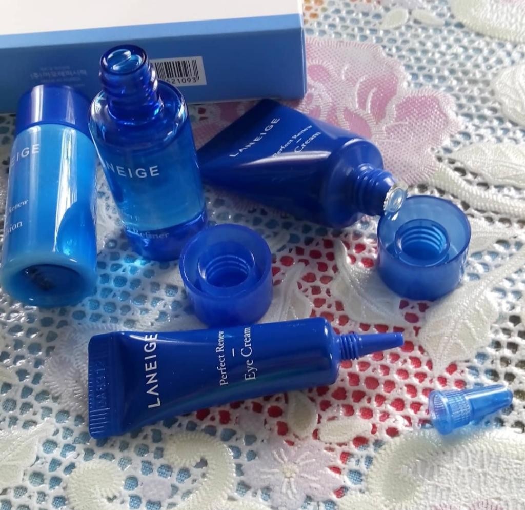 Laneige Perfect Renew trial kit 5 items, Набор мини-версий