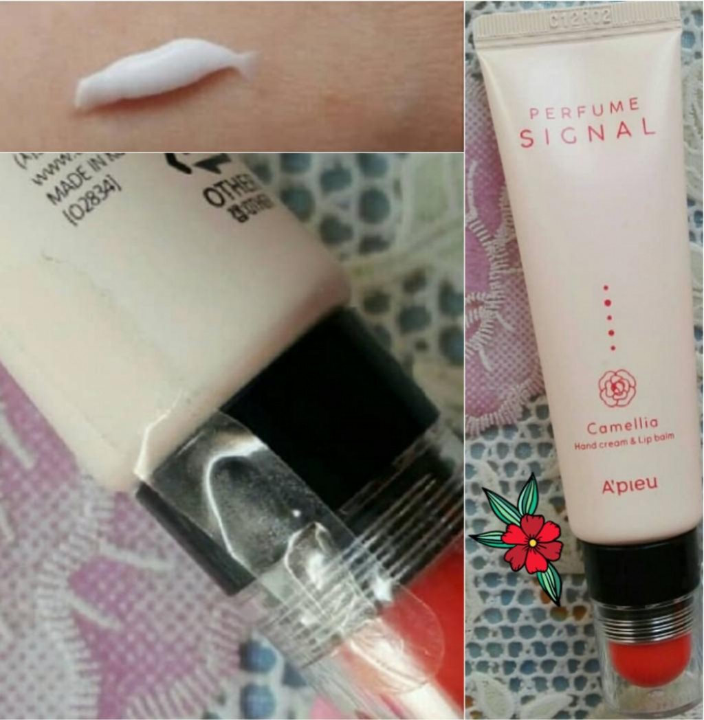 A'PIEU Perfume Signal (Hand Cream + Lip Balm) Парфюмированный крем для рук + тинт -бальзам для губ.