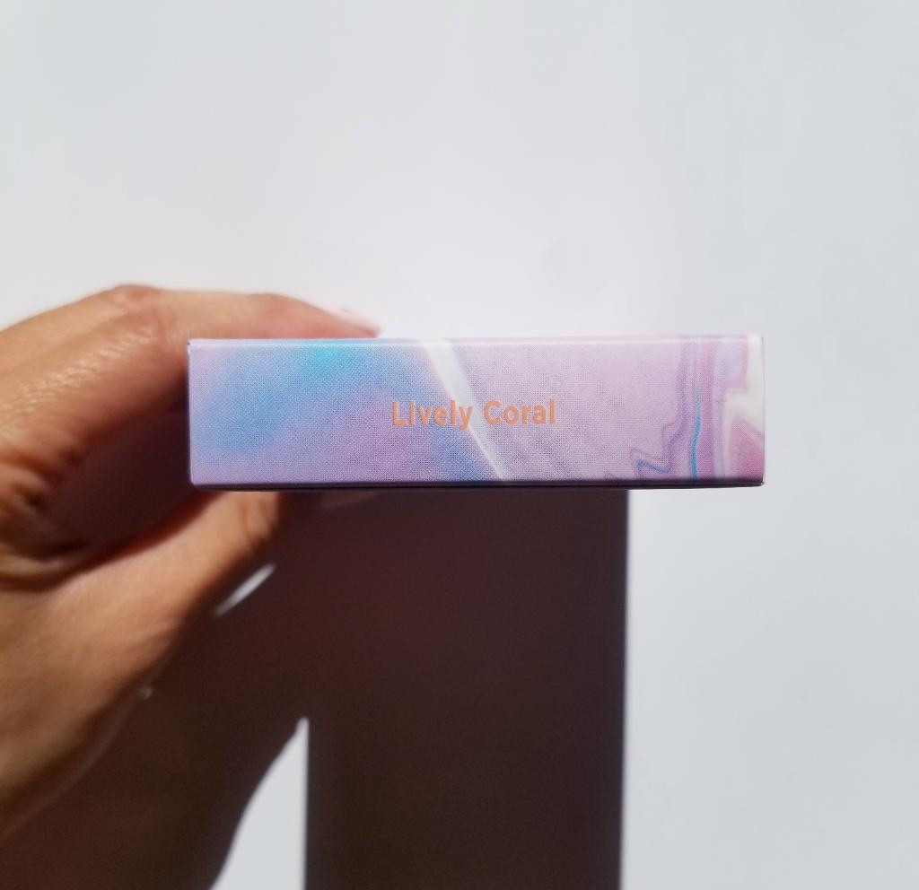 Moonshot pure laered palette lively coral Палетка теней.