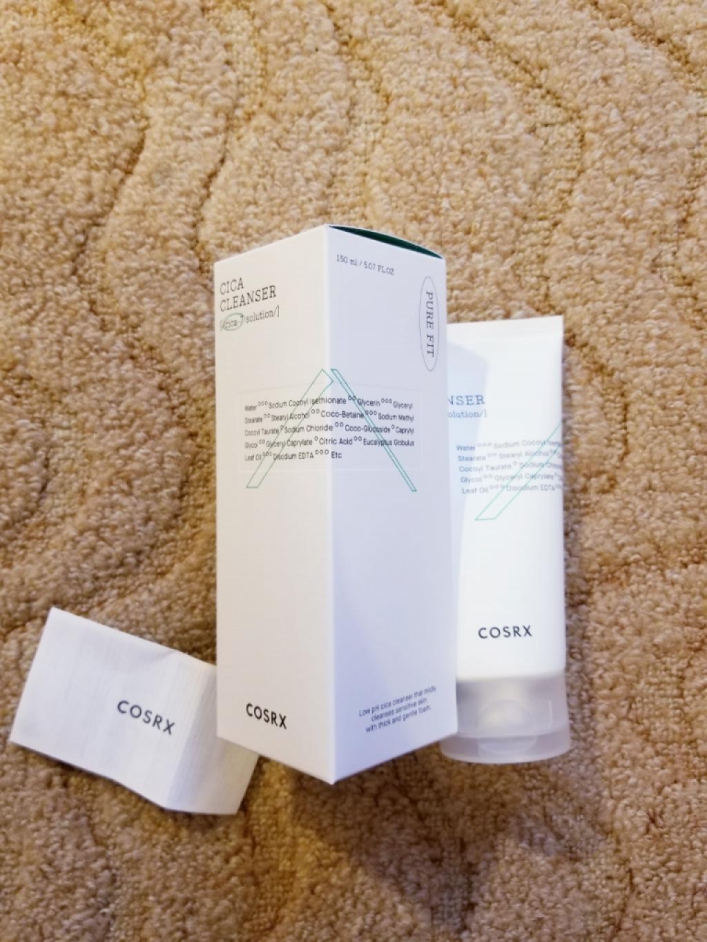 COSRX Pure Fit Cica Cleanser Деликатная пенка для умывания