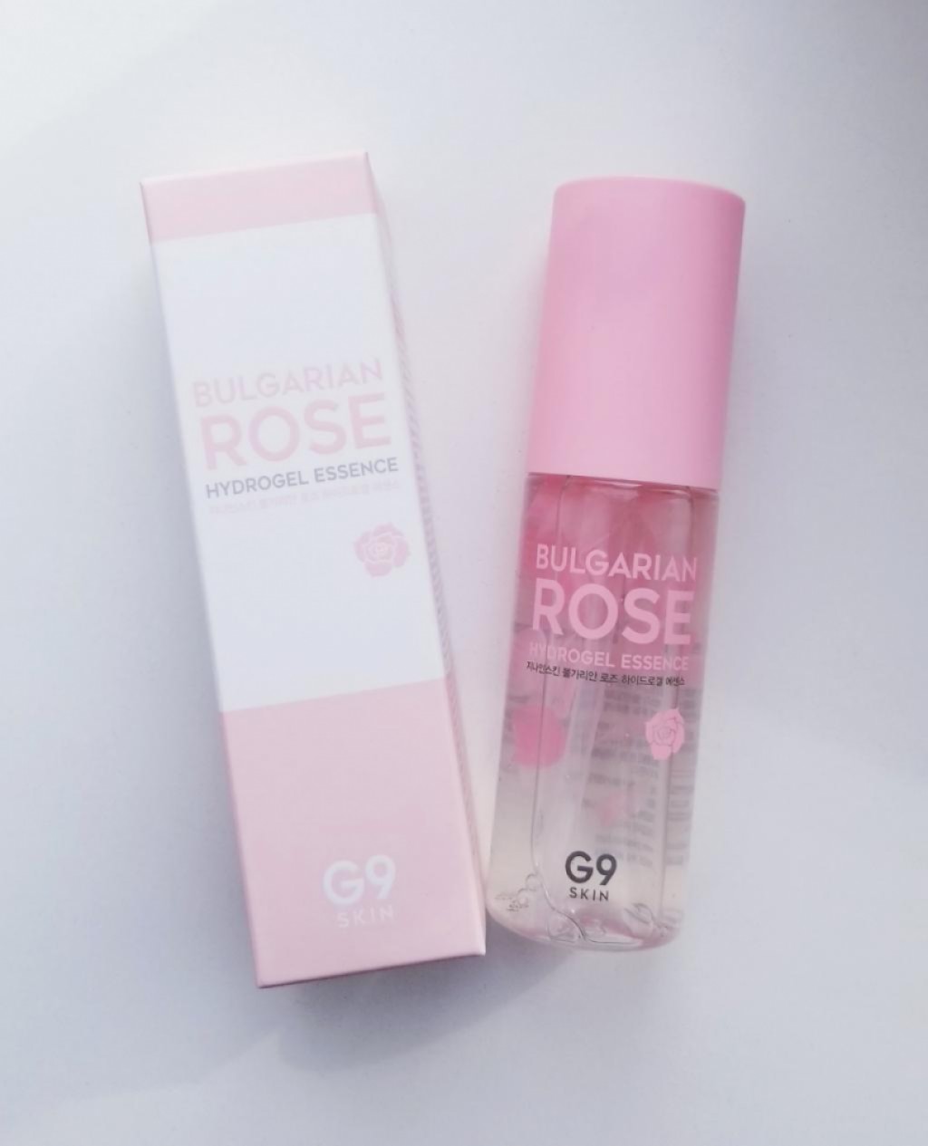 G9Skin Bulgarian Rose Hydrogel Essence Гидрогелевая эссенция с экстрактом болгарской розы