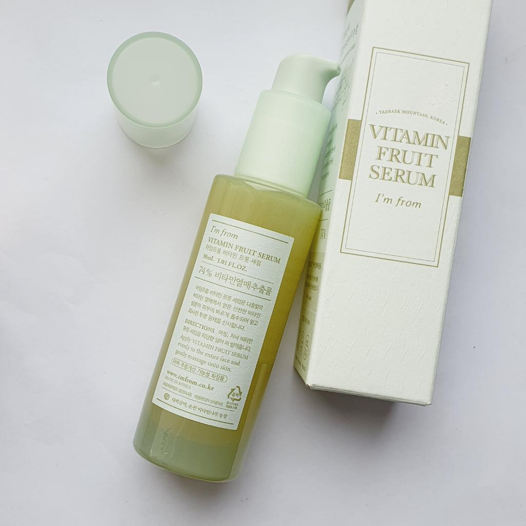 I'm From Vitamin Fruit Serum Осветляющая мультивитаминная сыворотка на основе.