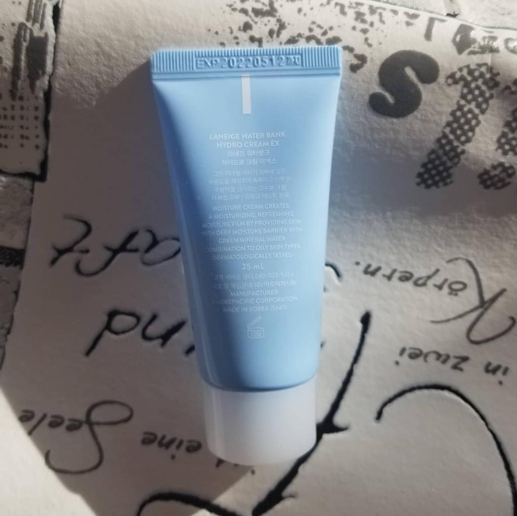LANEIGE Water Bank Hydro Cream EX Увлажняющий крем для сияния кожи