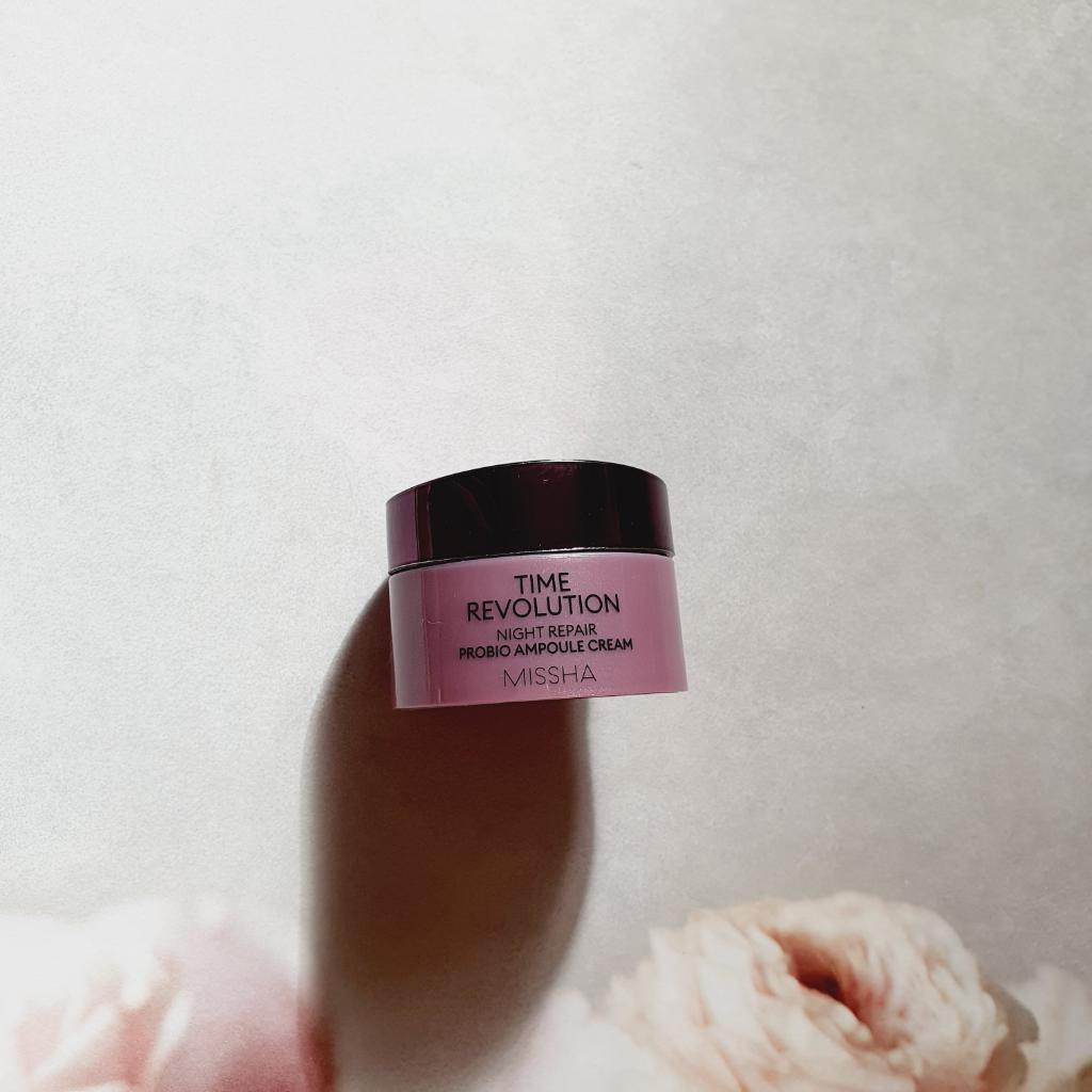 Missha Time Revolution Night Repair Probio Ampoule Cream Ночной омолаживающий ампульный крем.