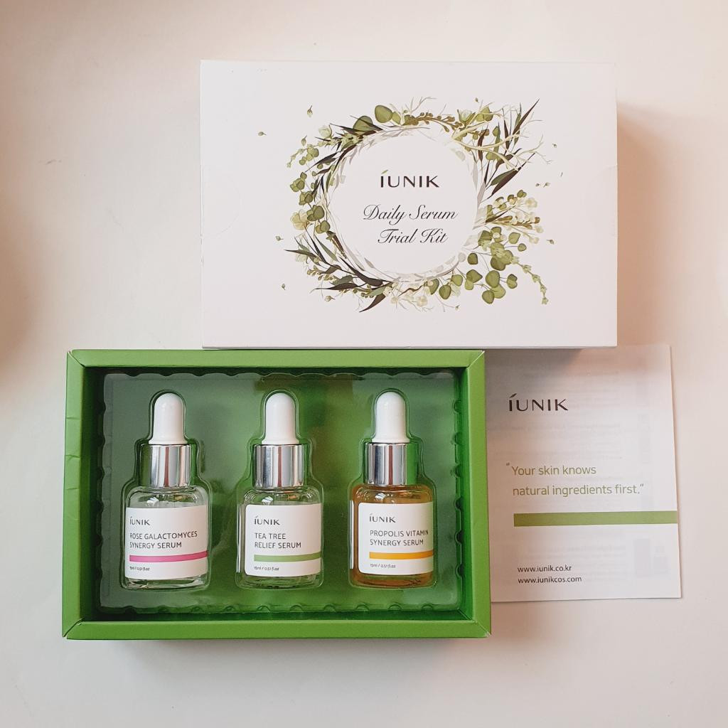 iUnik Rose Galactomyces Synergy Serum Сыворотка с розой для сияния кожи