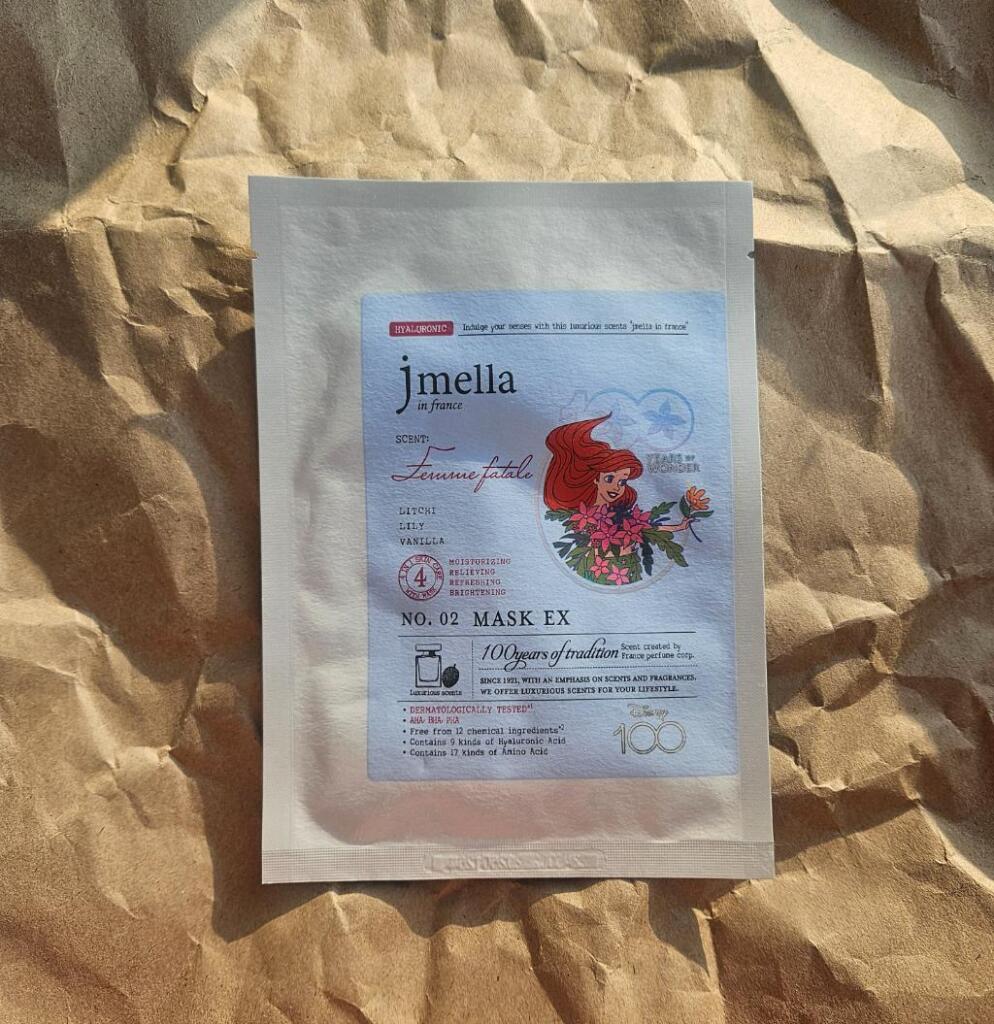 Disney Jmella FEMME FATALE mask Тканевая маска Роковая женщина с экстрактом личи