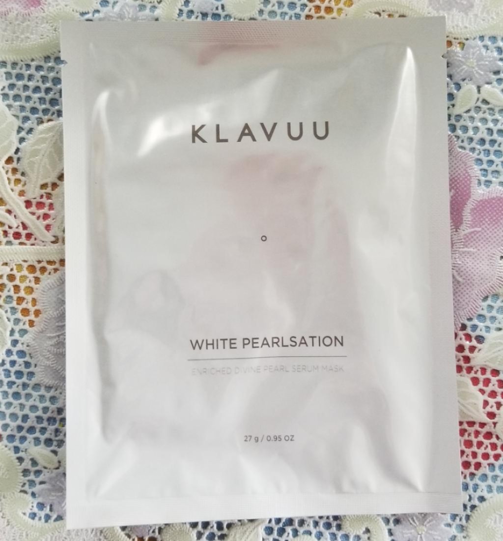 Klavuu White Pearlsation Enriched Divine Pearl Serum Mask Тканевая маска-серум