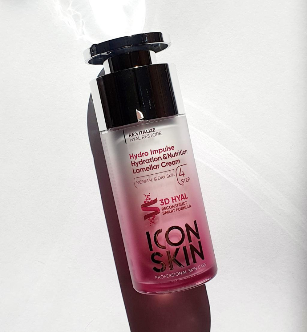 Icon Skin Re:vitalize Hydro Impulse hydration nutrition lamellar cream Увлажняющий ламеллярный крем-биотик для сухой кожи