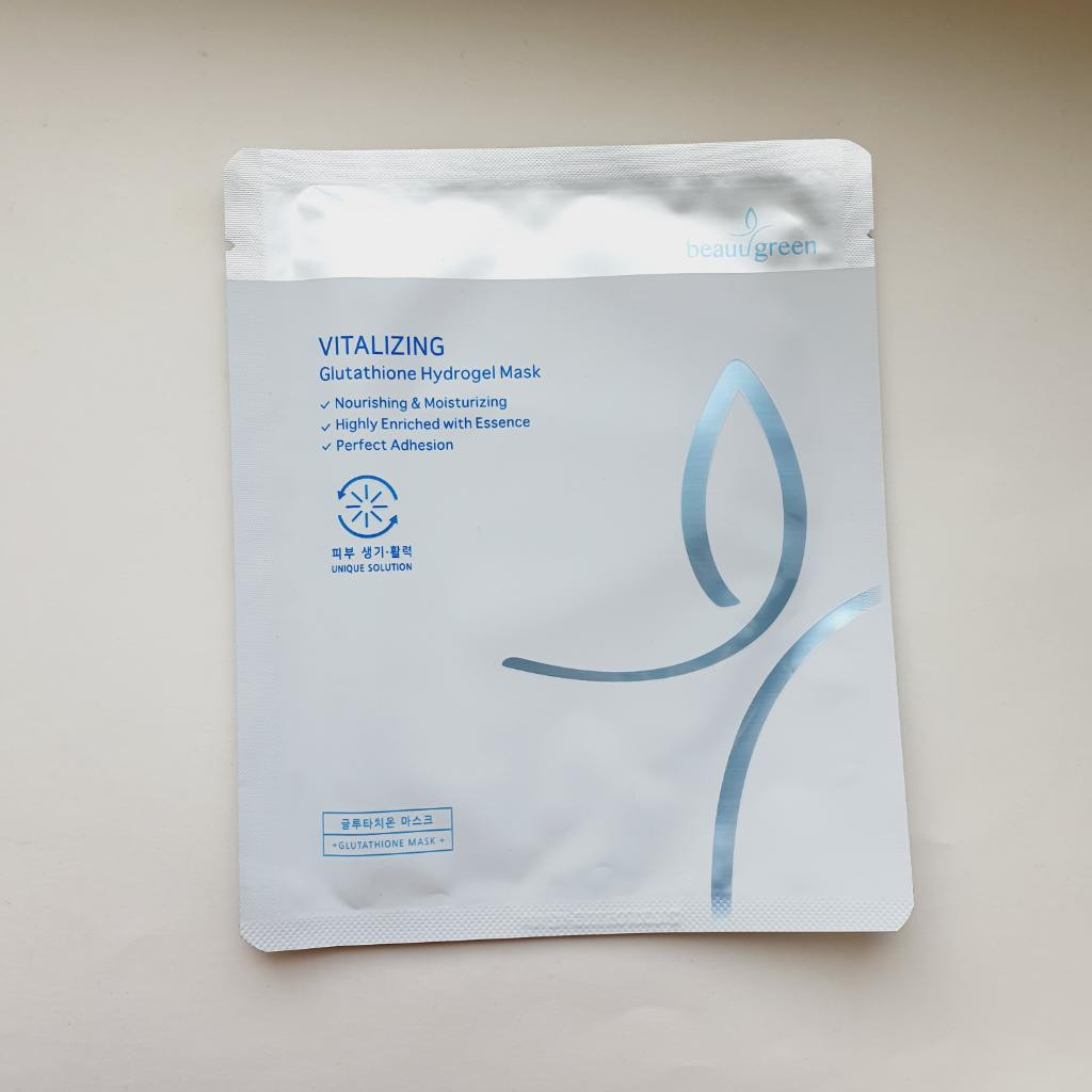 Beauugreen Vitalizing Glutathione Hydrogel Mask Гидрогелевая маска с глутатионом