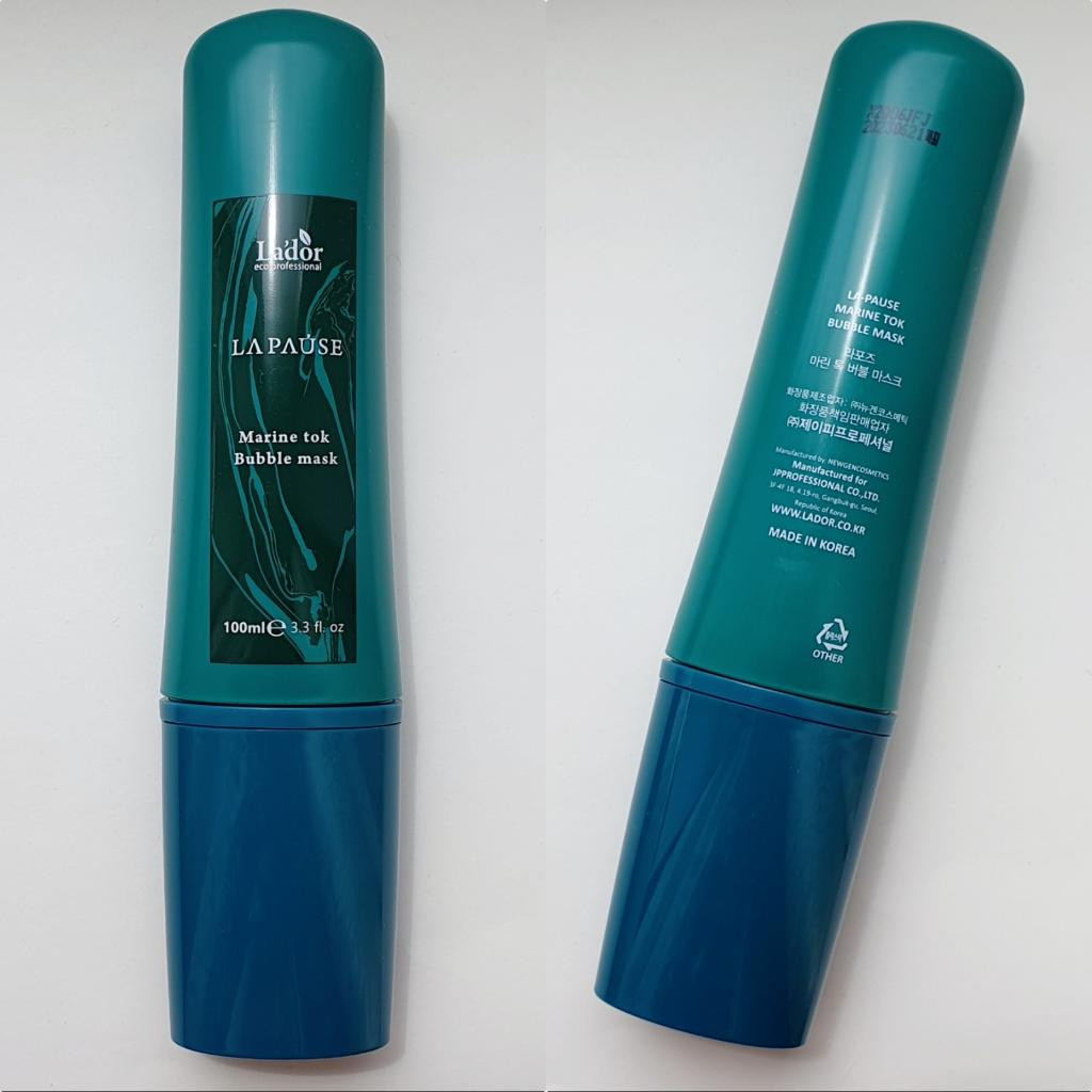 Lador La-Pause Marine Tok Bubble Mask Микропузырьковая маска для интенсивного очищения и увлажнения кожи лица