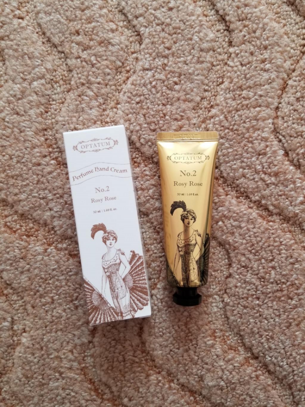 Optatum perfume hand cream №02 Rosy Rose Парфюмированный премиальный крем для рук