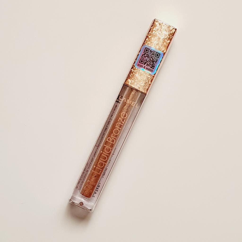 Lamel Professional Liquid Eyeshadow (eyes, lips, face) Жидкий глиттер в отенке "03 Bronze".