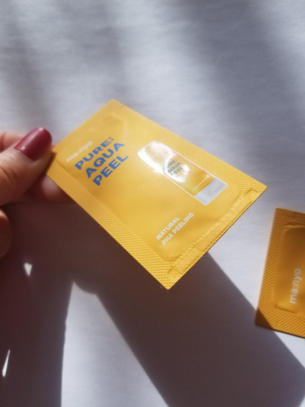 Manyo Factory Pure Aqua Peel Пилинг-скатка с PHA-кислотой для сияния кожи 