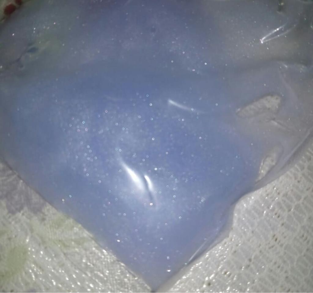 Lindsay home Aesthetics blue diamond gel modeling mask Моделирующая альгинантная гелевая маска с алмазной пудрой.