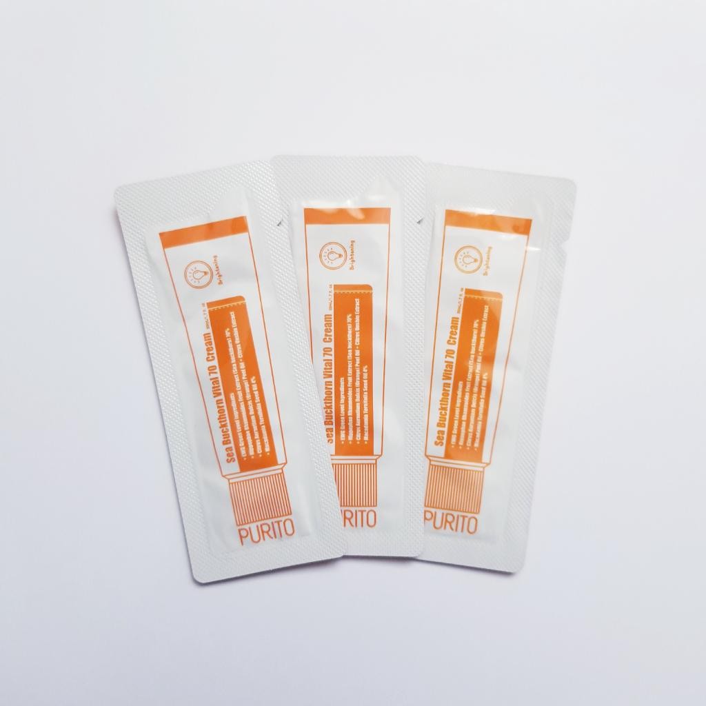 Purito Sea Buckthorn Vital 70 Cream  Витаминный крем с экстрактом облепихи.