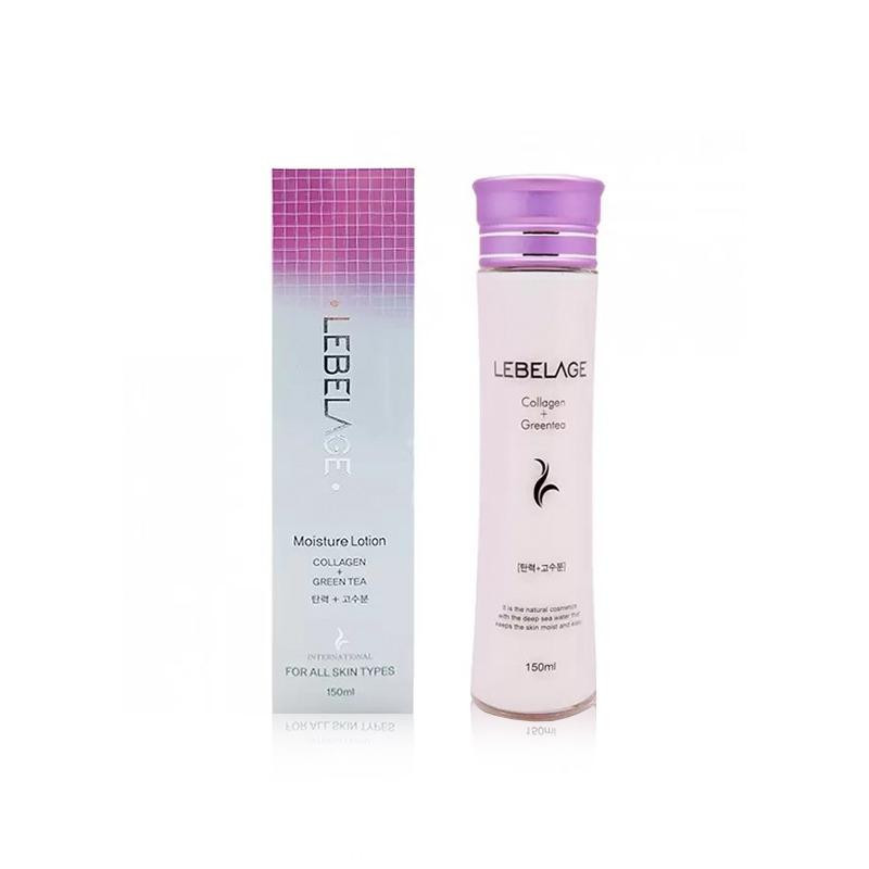 Lebelage Collagen Green Tea Moisture Lotion Увлажняющий лосьон с зеленым чаем и коллагеном