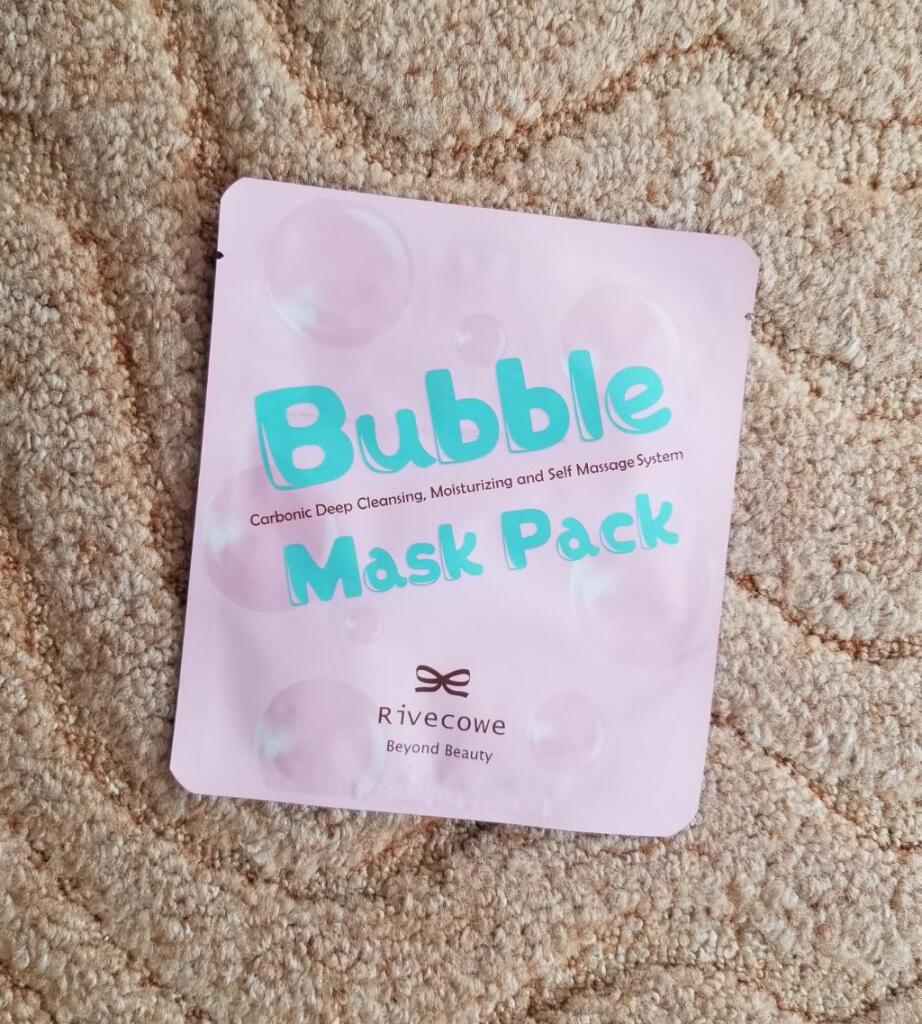 RIVECOWE Beyond Beauty Bubble Mask Pack  Пенящаяся очищающая маска