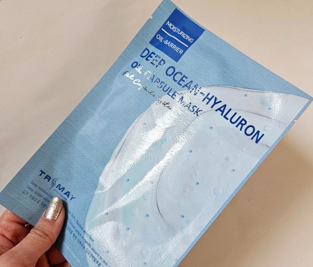 Trimay Deep Ocean-Hyaluronic Oil Capsule Mask Глубокоувлажняющая капсульная тканевая маска