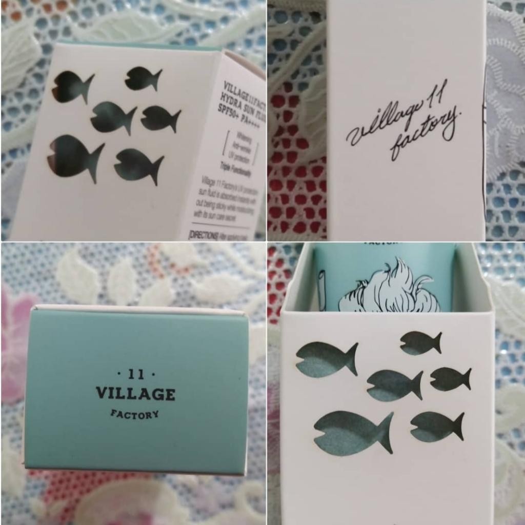 Village 11 Factory Hydra Sun Fluid SPF50+ PA++++ Увлажняющий солнцезащитный флюид