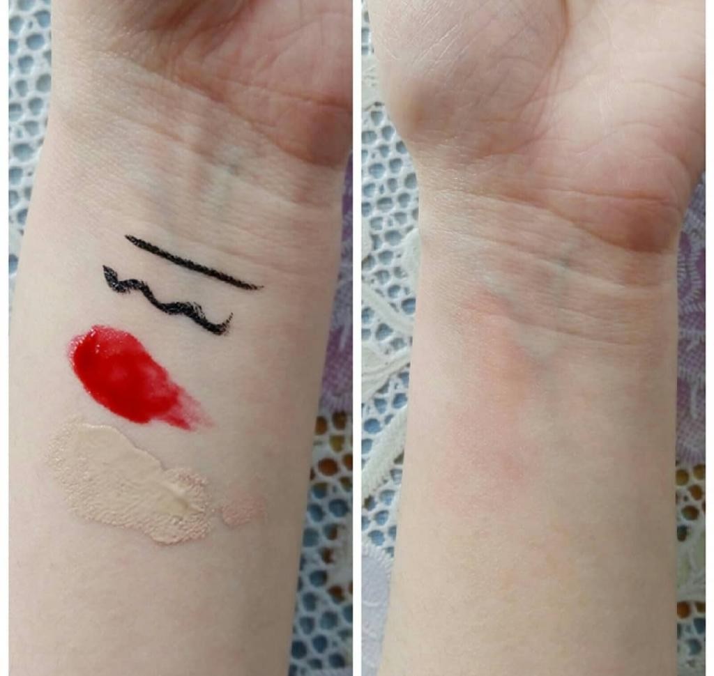 Ottie lip & Eye Make-Up remover Двухфазное средство для удаления стойкой косметики.