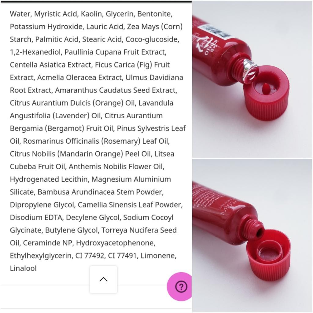 Missha Amazon Red Clay Pore Pack Foam Cleanser Глиняная маска - пенка для умывания