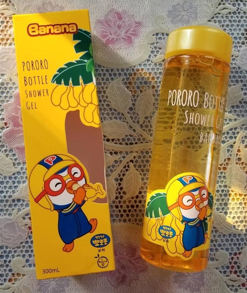 Pororo bottle shower gel Banana Детский гель для душа.