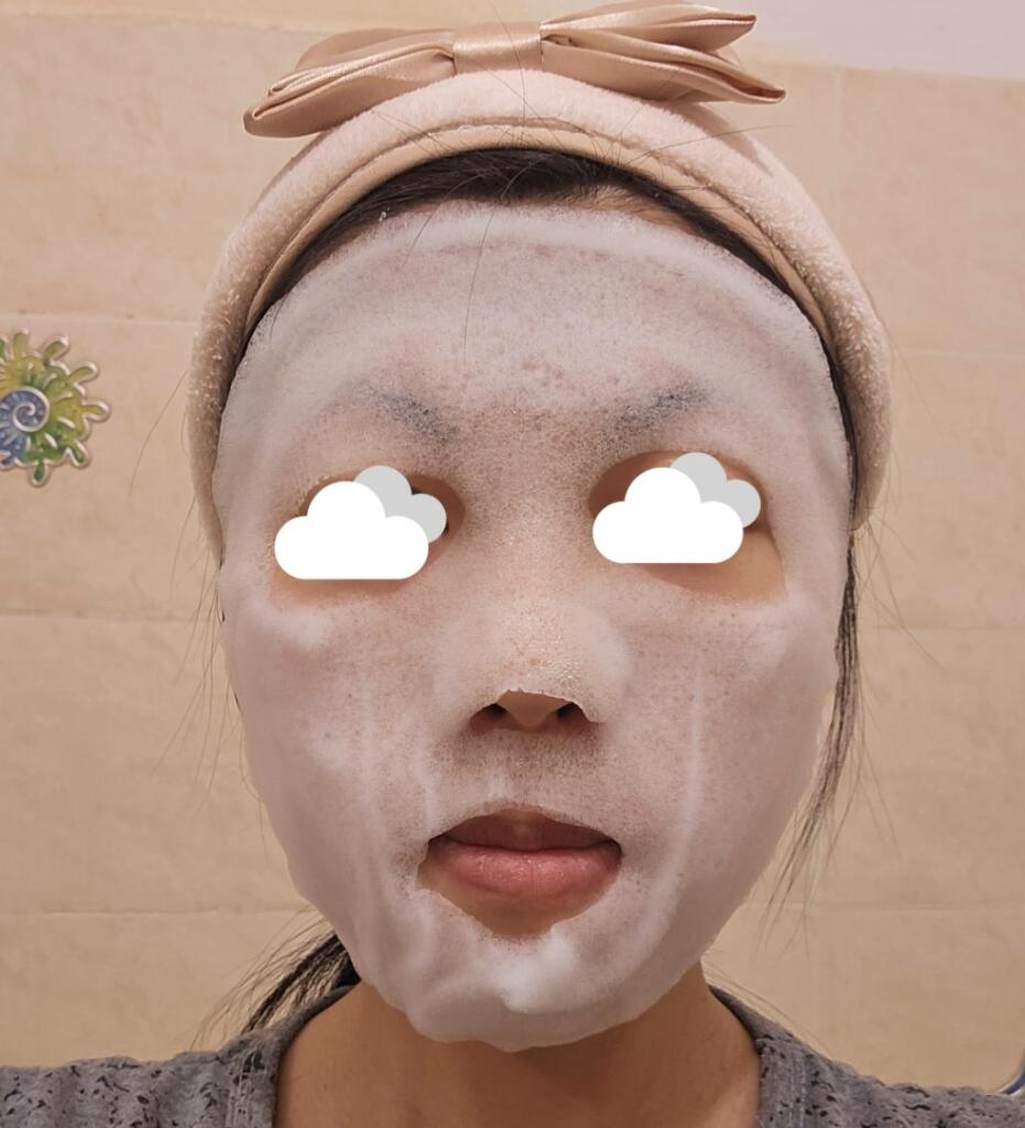 Trimay Oxygen Peeling Bubble Mask Смываемая кислородная тканевая пилинг-маска