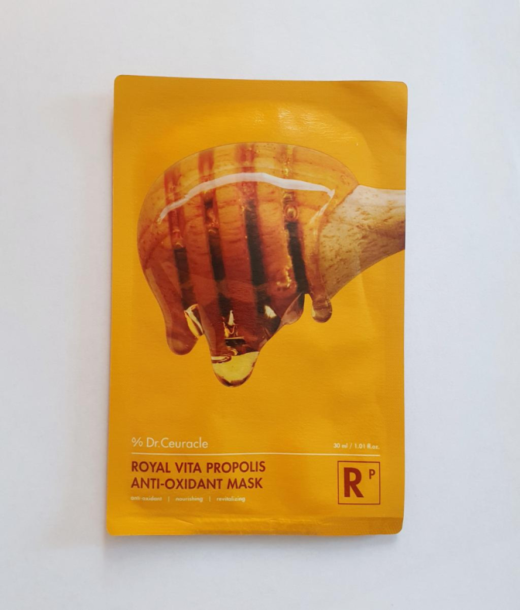 Dr Ceuracle Royal Vita Propolis Antioxidant Mask Питательная антиоксидантная тканевая маска