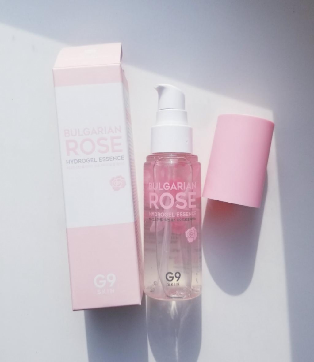 G9Skin Bulgarian Rose Hydrogel Essence Гидрогелевая эссенция с экстрактом болгарской розы