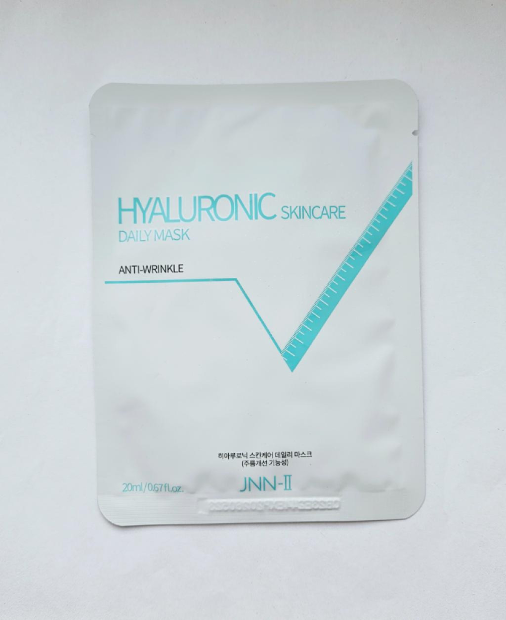 JNN-II Hyaluronic Anti-Wrinkle Skincare Daily Mask  Тканевая маска с гиалуроновой кислотой