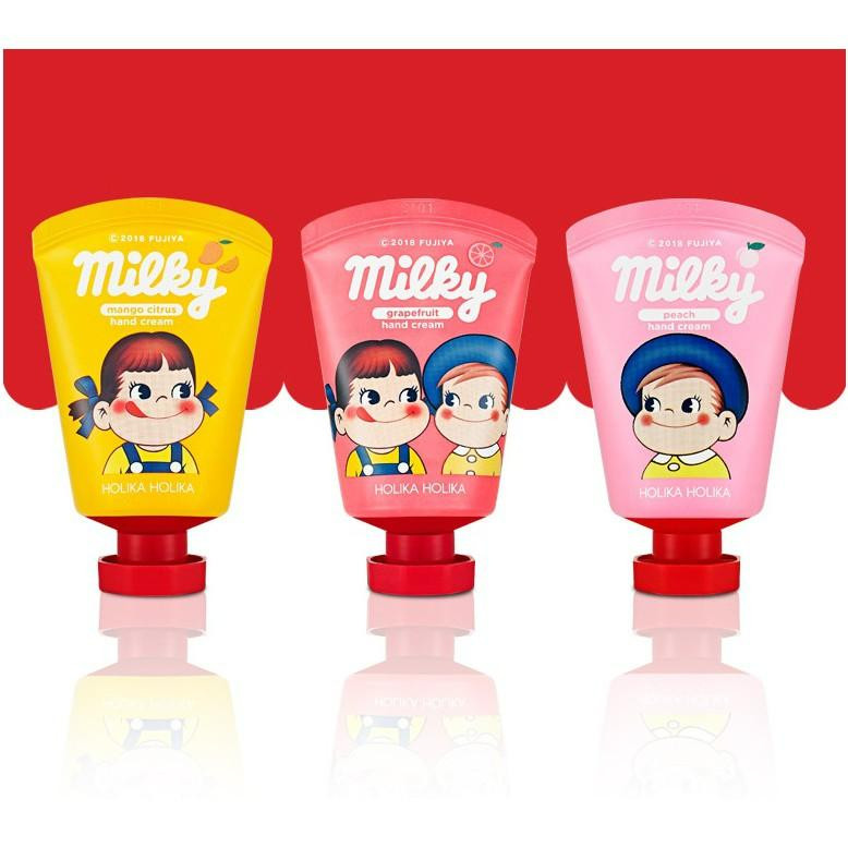 Holika Holika Peko Jjang milky peach Крем для рук.