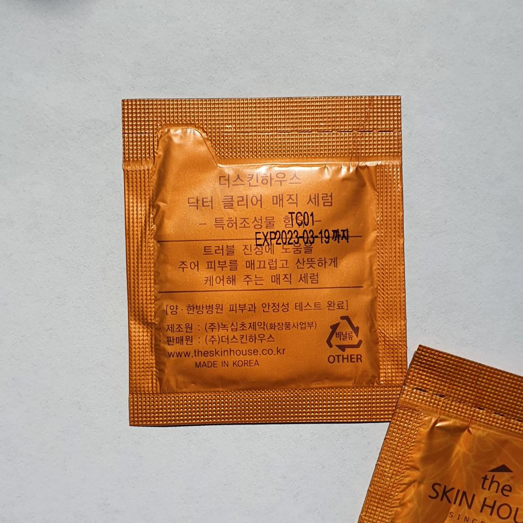 The Skin House Dr.Clear Magic Serum Сыворотка от прыщей.
