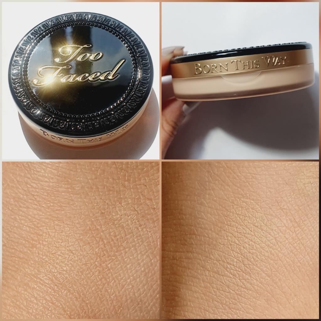 Too Faced Born This Way Multi use complexion powder  Компактная пудра для лица в оттенке Porcelain.