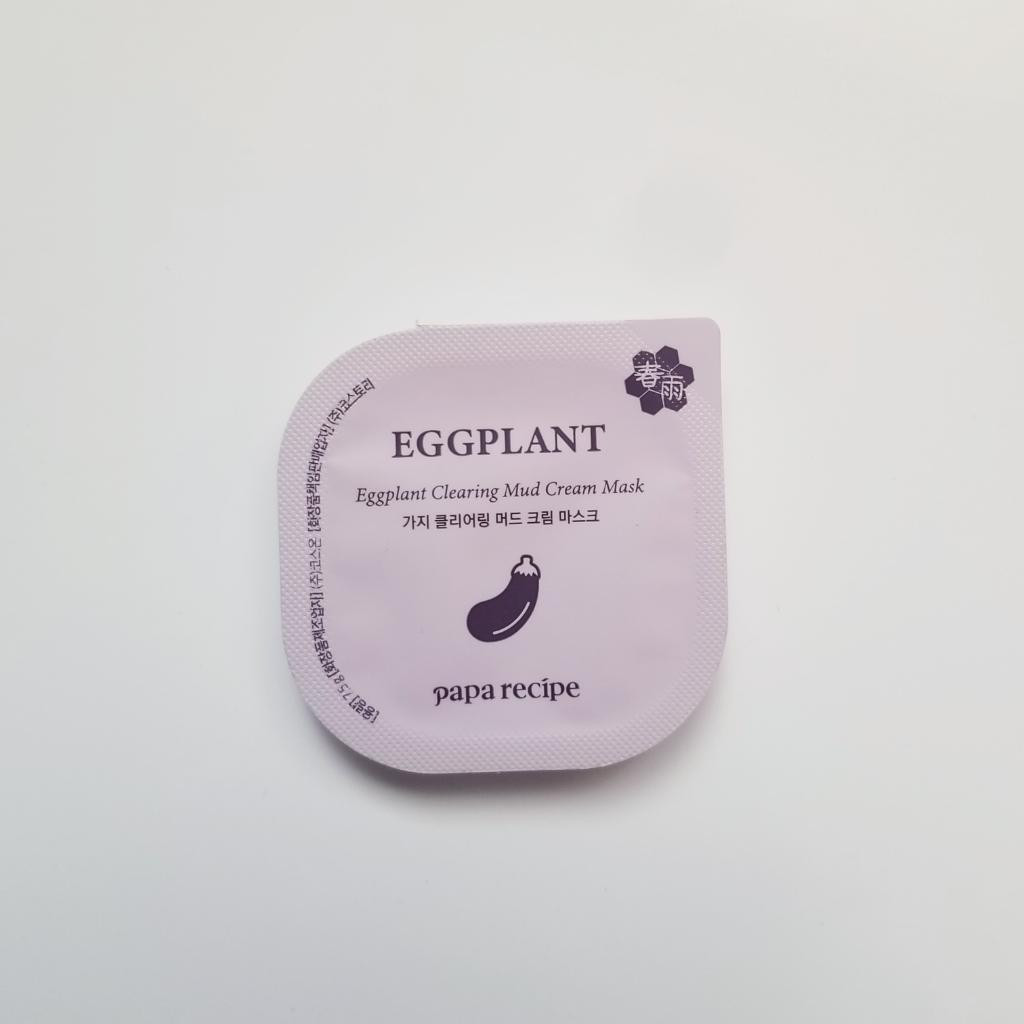 Papa Recipe Eggplant Clearing Mud Cream Mask Очищающая грязевая крем-маска из баклажанов 