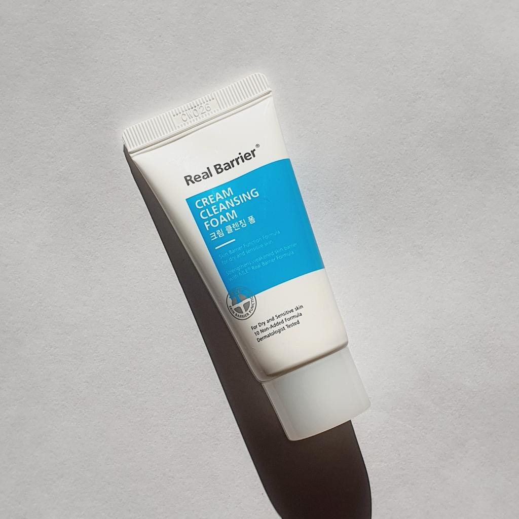 Real Barrier Cream Cleansing Foam Кремовая пенка для умывания