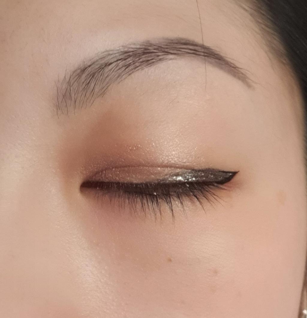 luxvisage glitter rock liquid eyeshadow тон 305 black diamond  Жидкие тени для век