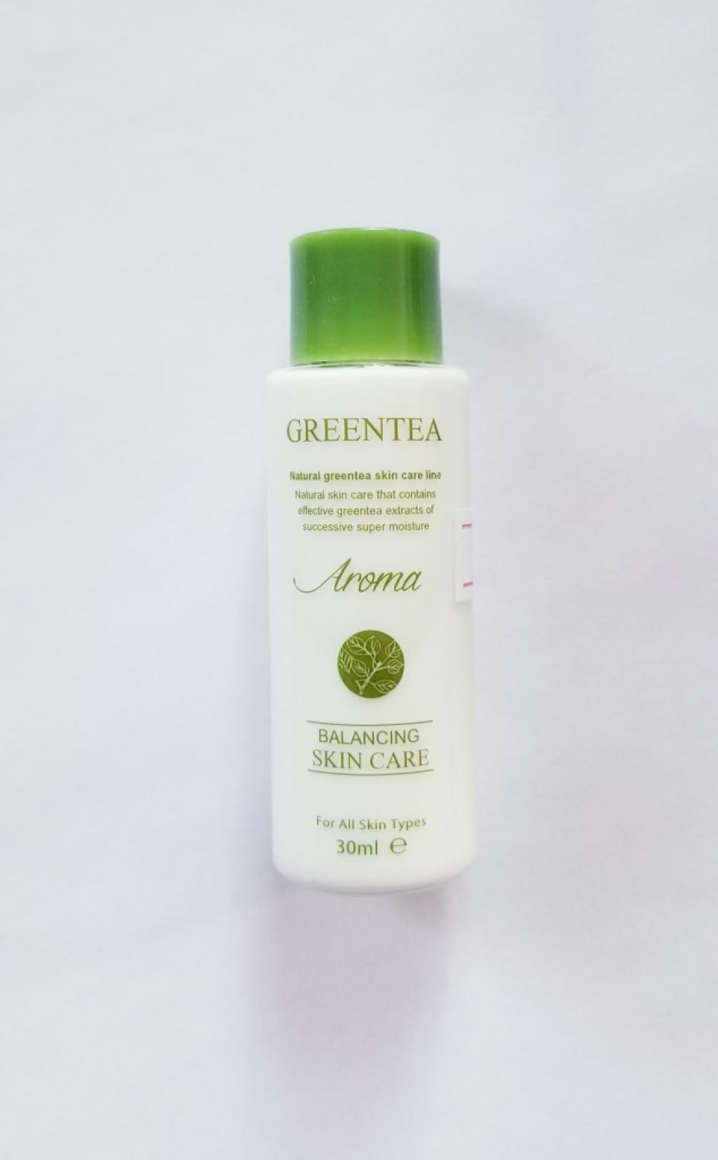 Aroma green tea balancing skin care Эмульсия для лица с экстрактом зелёного чая