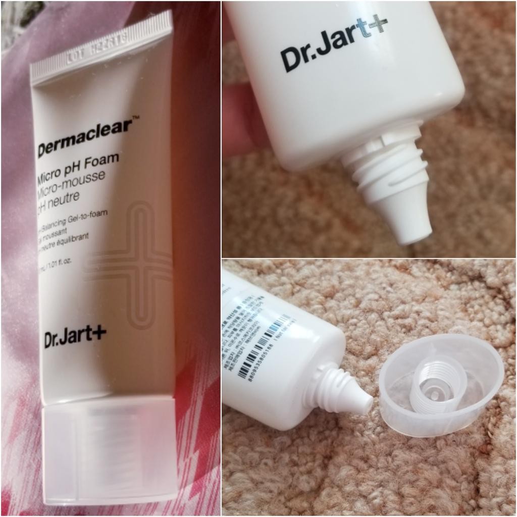 Dr.Jart+ Dermaclear Micro Foam Micro-Mousse Cleansing Foam Мягкая пенка-гель для умывания с био-водой