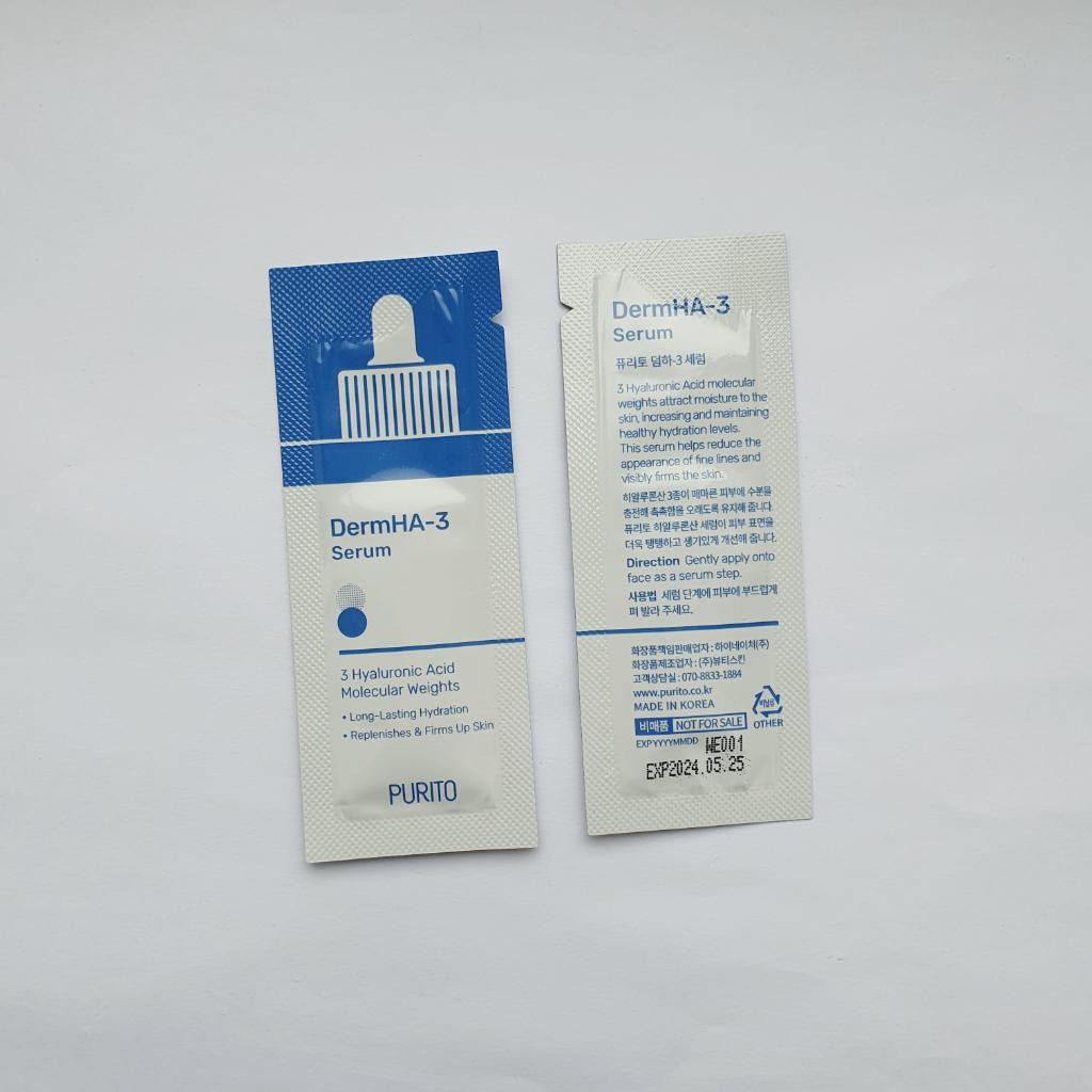 Purito DermHA-3 Serum Интенсивно увлажняющая сыворотка с гиалуроновой кислотой