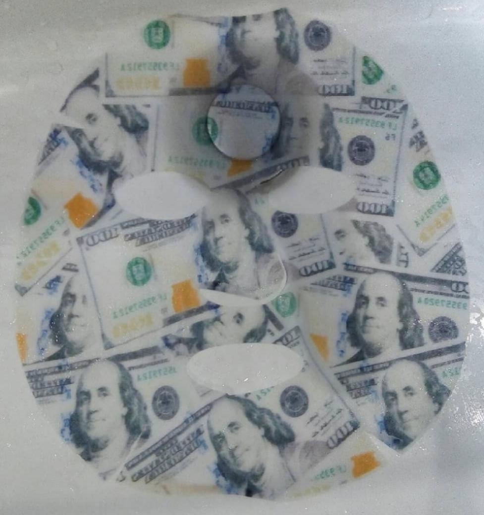 DERMAL Xilix Money Deep Aqua Moisture Mask Глубоко увлажняющая тканевая маска.