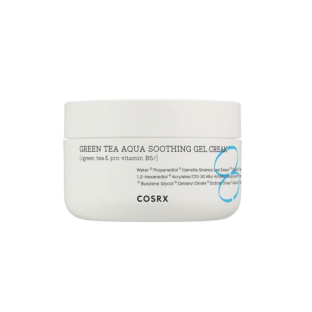 COSRX Green Tea Aqua Soothing Gel Cream Успокаивающий гель-крем с зелёным чаем